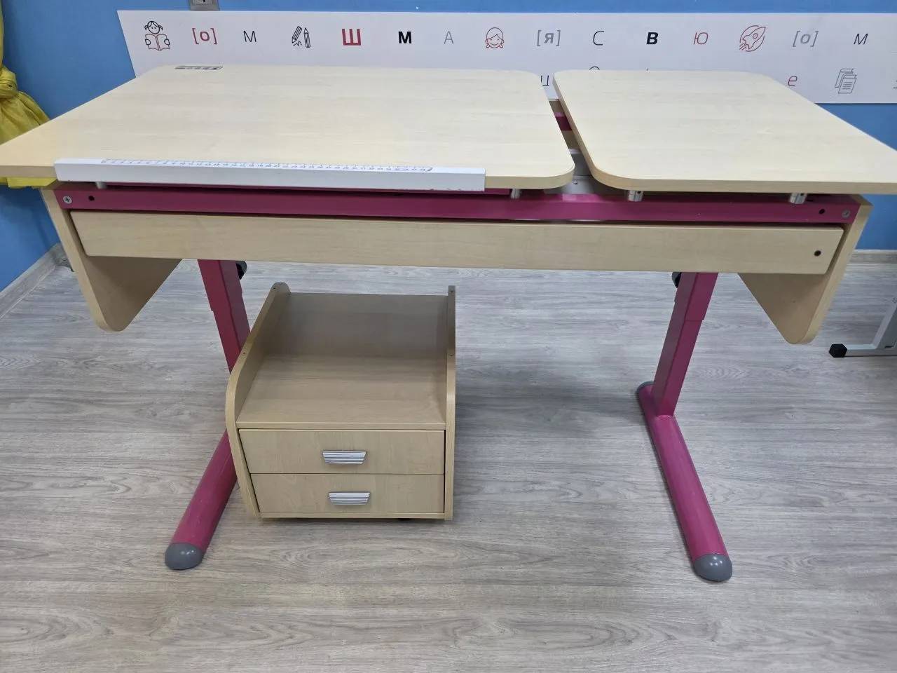 Тумба выкатная, подвесная 2 ящика