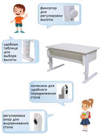Письменный стол Астек Лидер с выдвижным ящиком купить в интернет-магазине Aeparta
