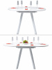 Стол Ронда-80 овальный раздвижной 80х120/150 купить в интернет-магазине Aeparta