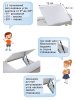 Письменный стол Астек Лидер с выдвижным ящиком купить в интернет-магазине Aeparta