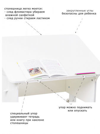 Растущая парта Колибри Лайт купить в интернет-магазине Aeparta