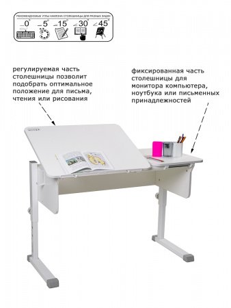 Растущая парта Твин Лайт купить в интернет-магазине Aeparta
